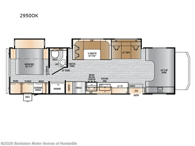 New 2027 East to West Entrada 2950OK available in Huntsville, Alabama