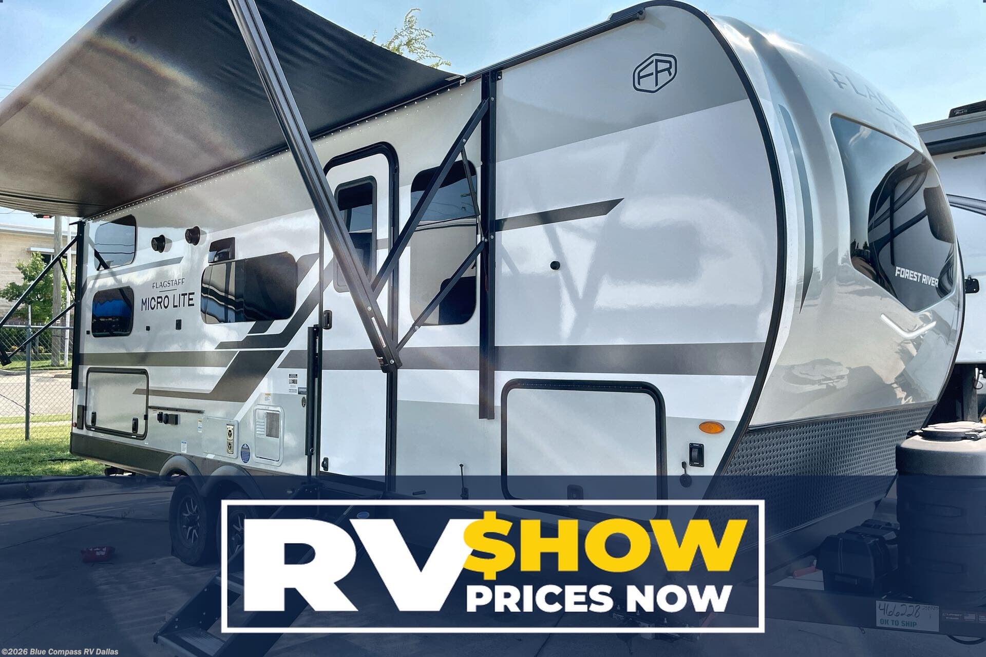 New 2026 Forest River Flagstaff Micro Lite 25BRDS available in Mesquite, Texas