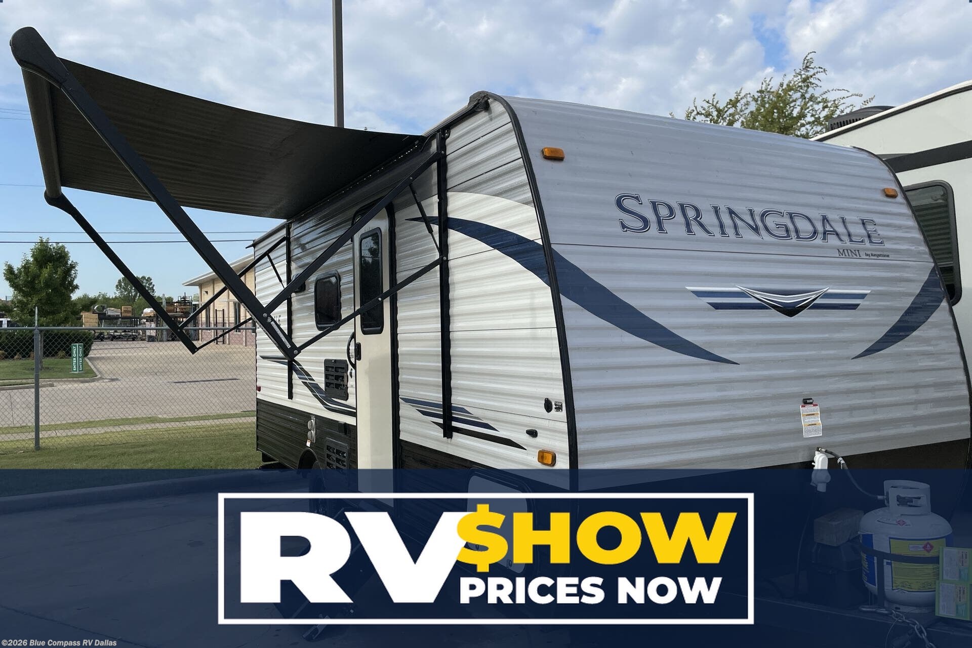 Used 2021 Keystone Springdale Mini 1800BH available in Mesquite, Texas