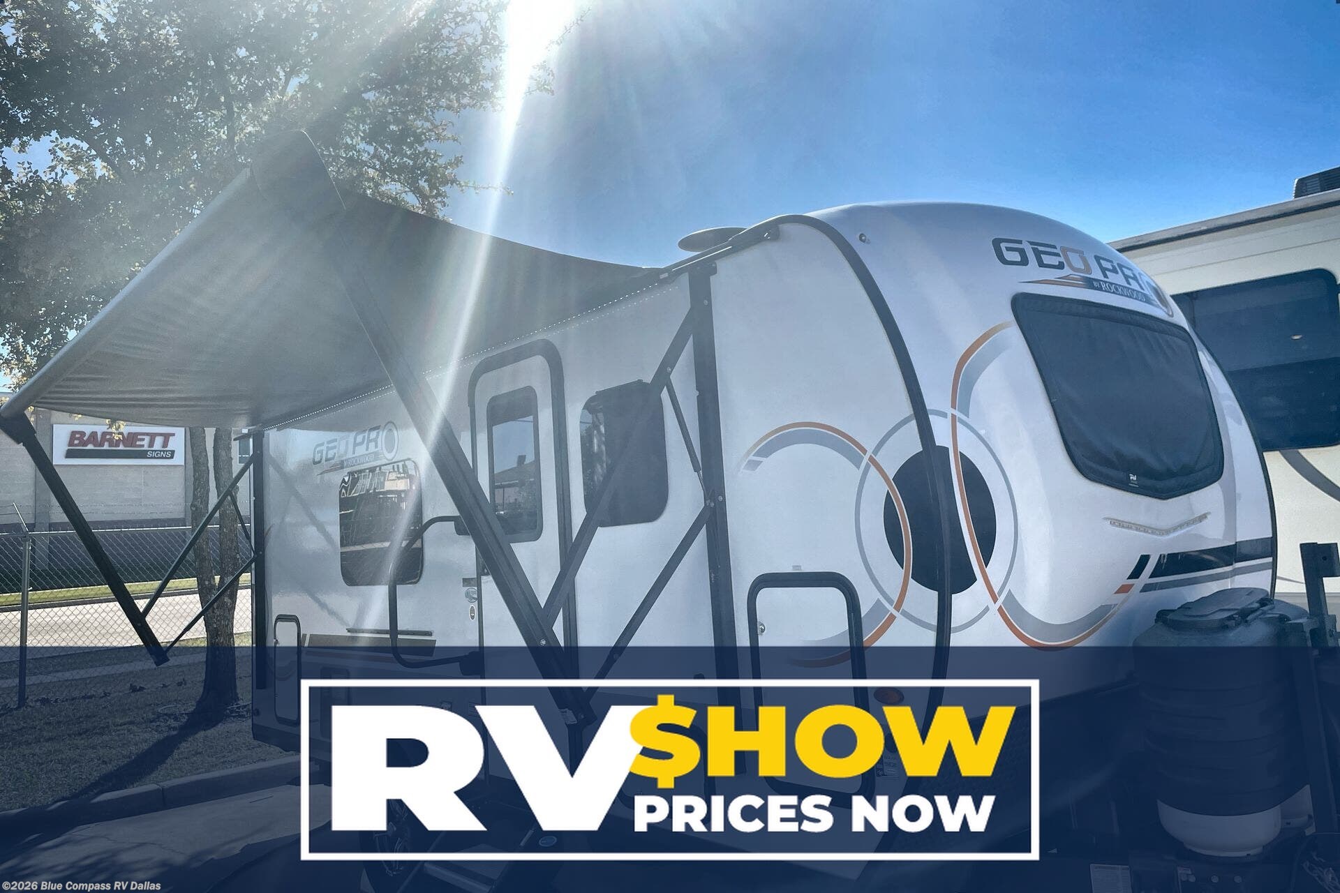 Used 2023 Forest River Rockwood Geo Pro G19FD available in Mesquite, Texas