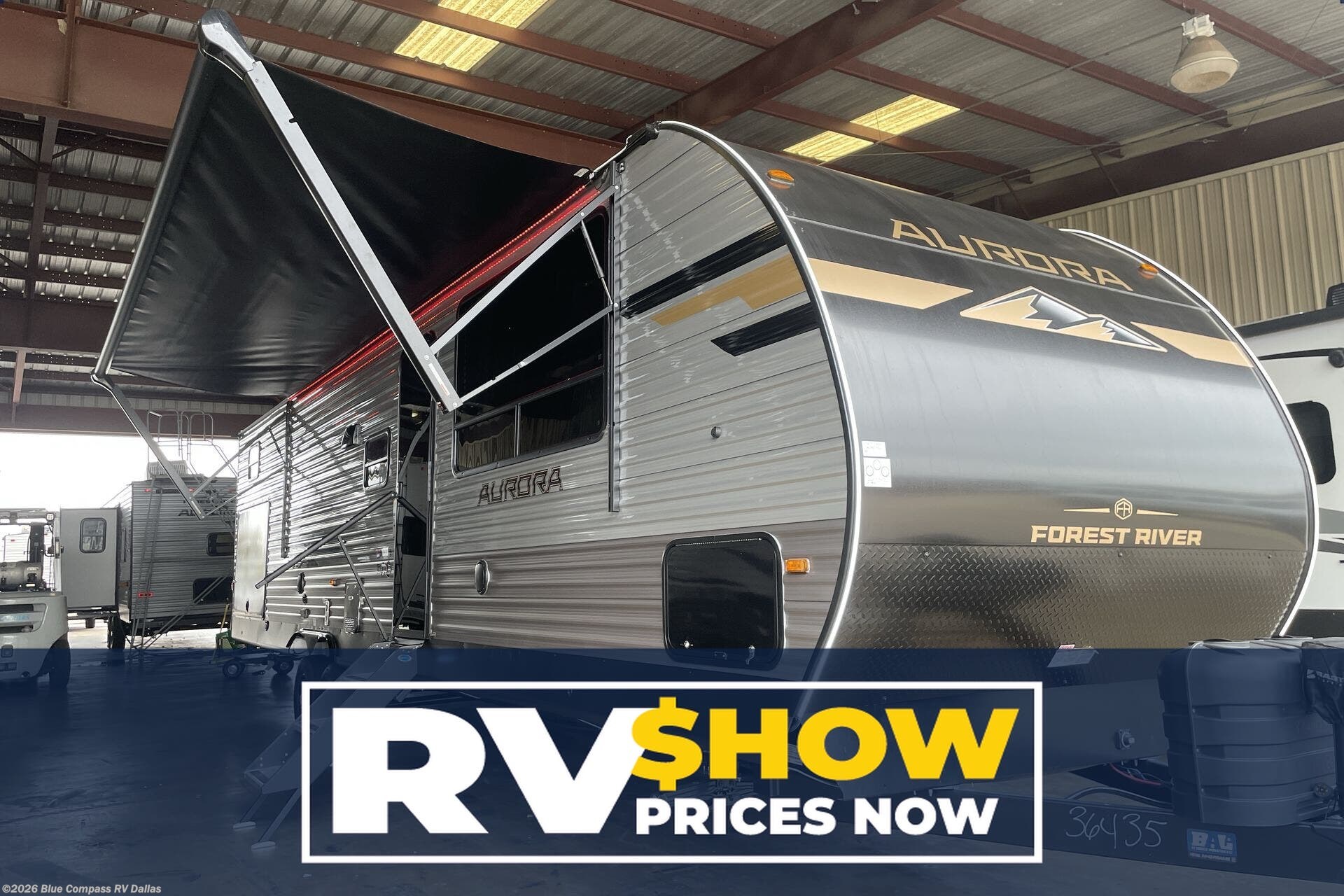 New 2026 Forest River Aurora 34BHTS available in Mesquite, Texas