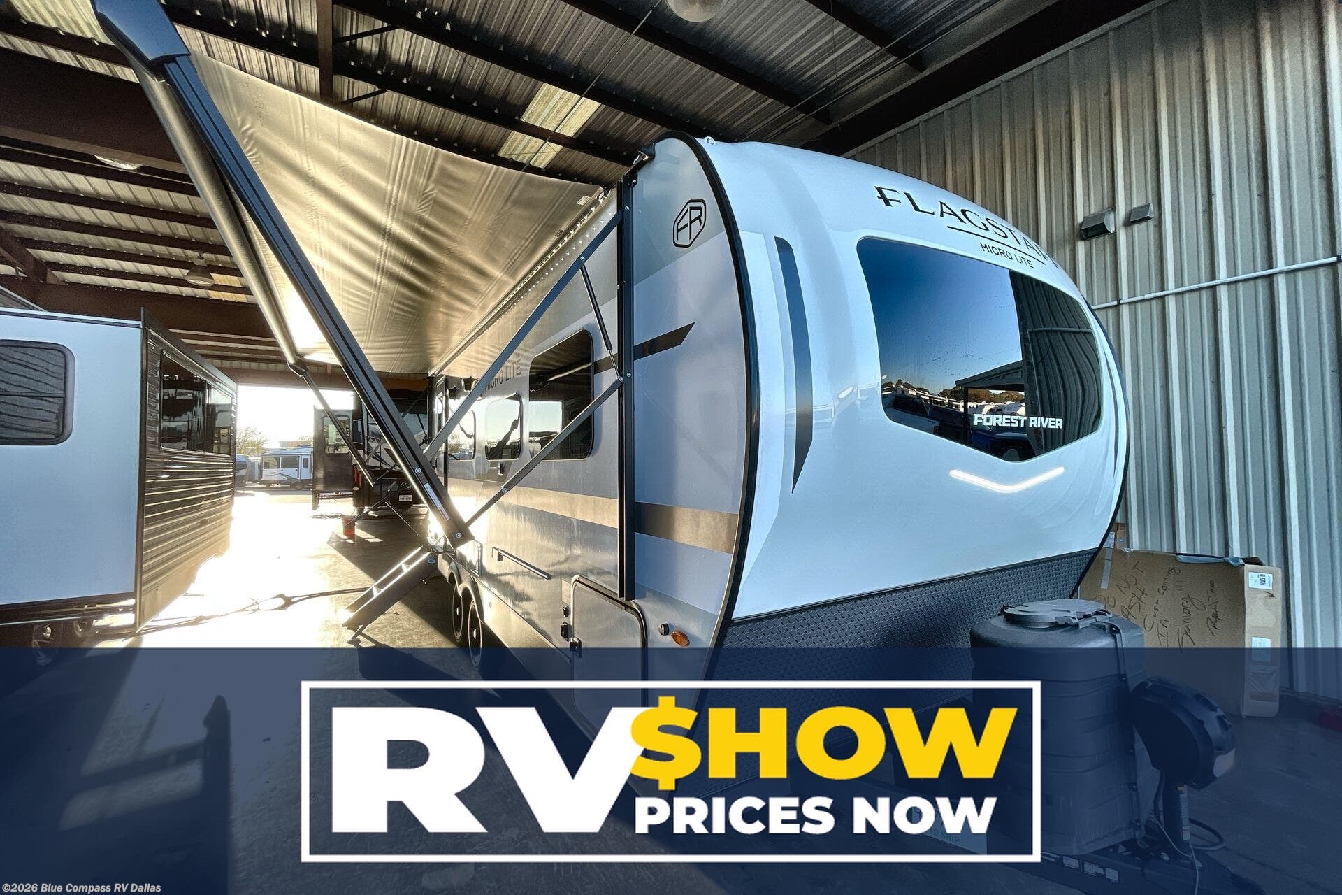 New 2026 Forest River Flagstaff Micro Lite 22FBS available in Mesquite, Texas
