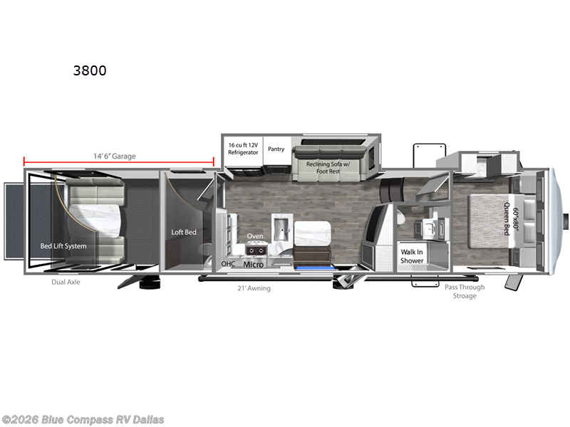 New 2025 Dutchmen Voltage V-Series 3800 available in Mesquite, Texas