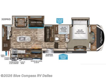 Used 2019 Grand Design Reflection 320MKS available in Mesquite, Texas