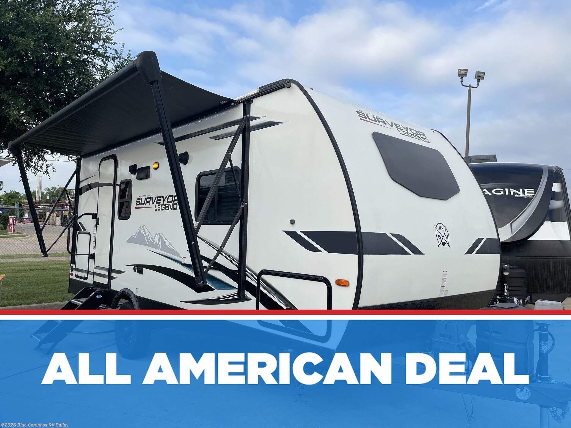 Used 2022 Forest River Surveyor Legend 19RBLE available in Mesquite, Texas
