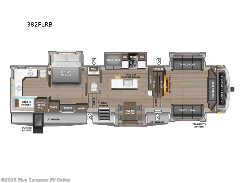 Used 2025 Jayco North Point 382FLRB available in Mesquite, Texas