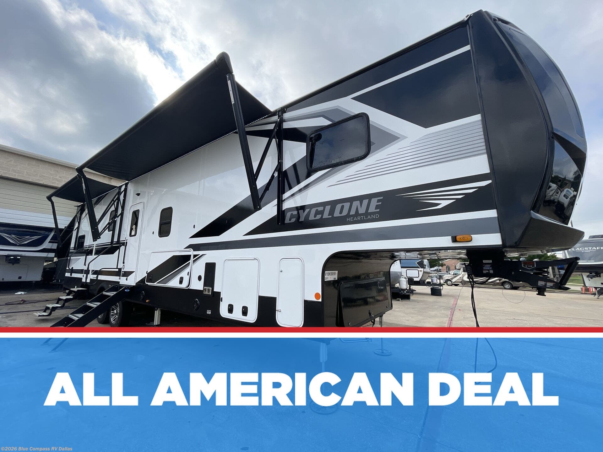 New 2027 Heartland Cyclone 3511 available in Mesquite, Texas