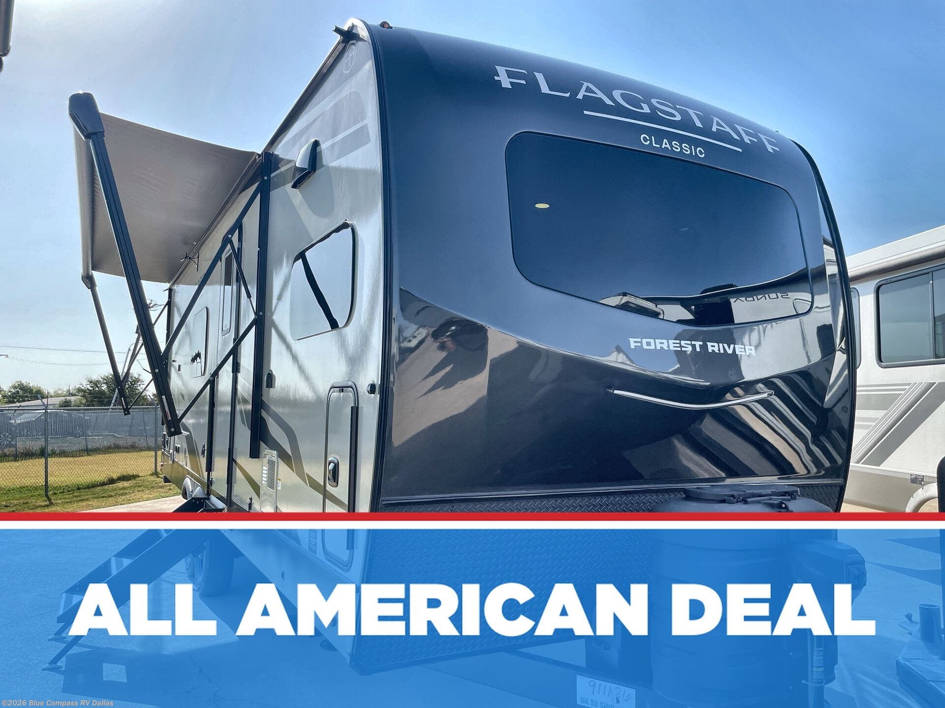 New 2027 Forest River Flagstaff Classic 826MBR available in Mesquite, Texas