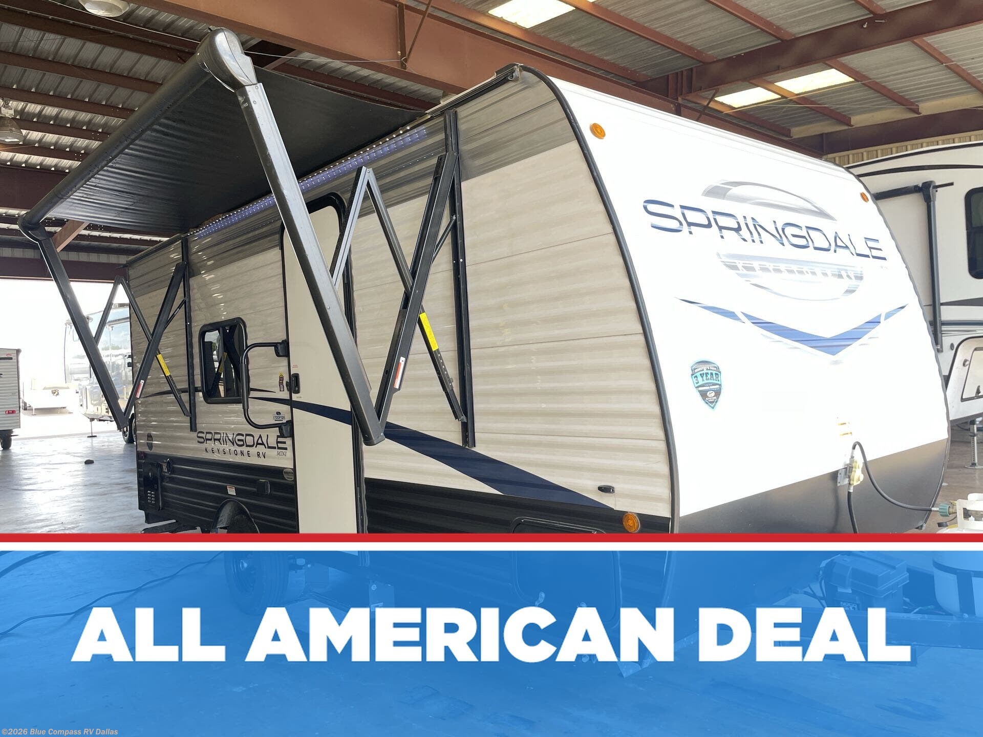 Used 2024 Keystone Springdale Mini 1700FQ available in Mesquite, Texas