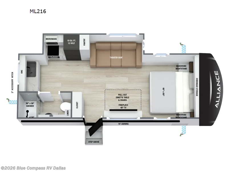New 2027 Alliance RV Delta Ultra Lite ML216 available in Mesquite, Texas