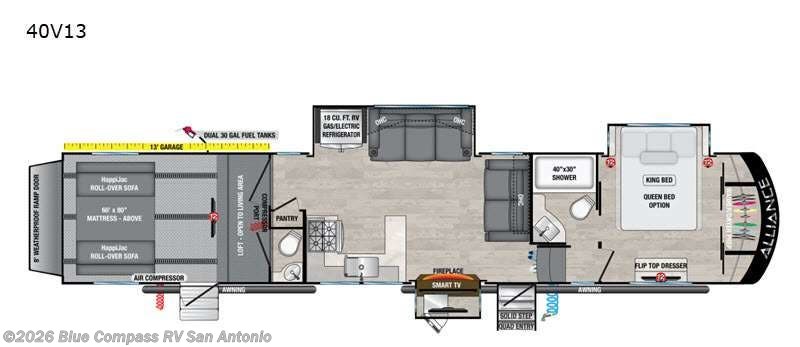 2021 Alliance RV Valor 40V13
