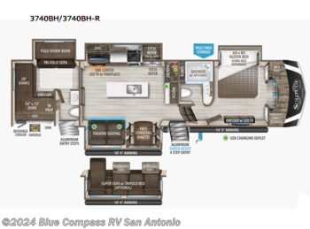 New 2022 Grand Design Solitude S-Class 3740BH-R available in San Antonio, Texas