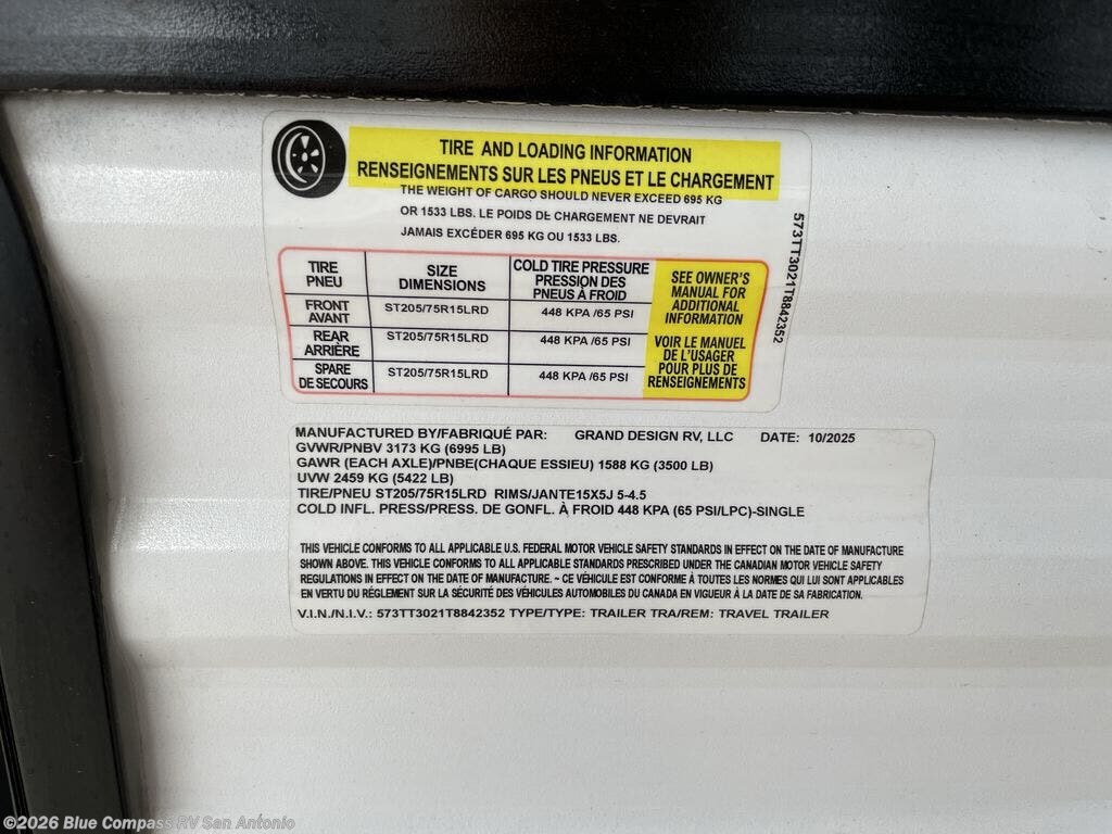 Used 2026 Grand Design Transcend Xplor 24BHX available in San Antonio, Texas