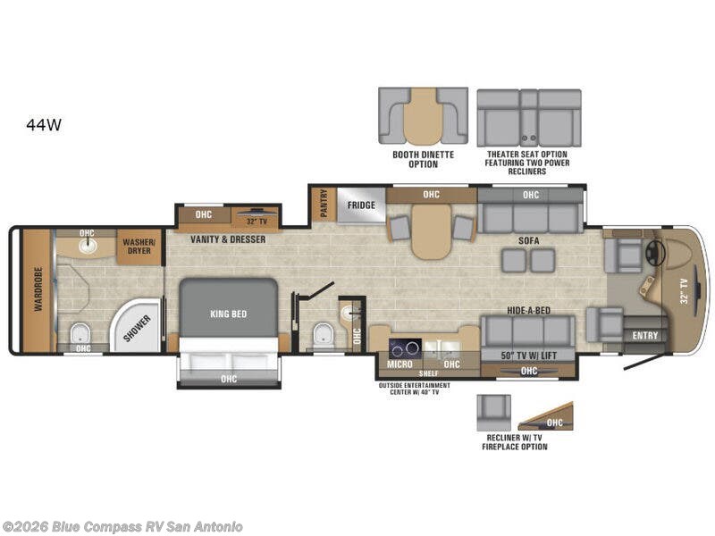 Used 2019 Entegra Coach Anthem 44W available in San Antonio, Texas