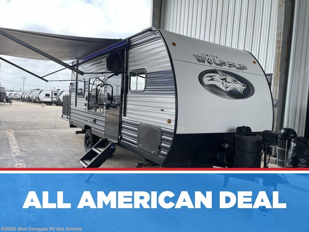 Used 2024 Forest River Cherokee Wolf Pup 18RJBW available in San Antonio, Texas