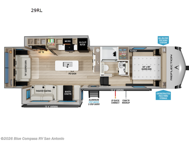 New 2027 Grand Design Reflection 100 Series 29RL available in San Antonio, Texas