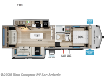 New 2027 Grand Design Reflection 100 Series 29RL available in San Antonio, Texas
