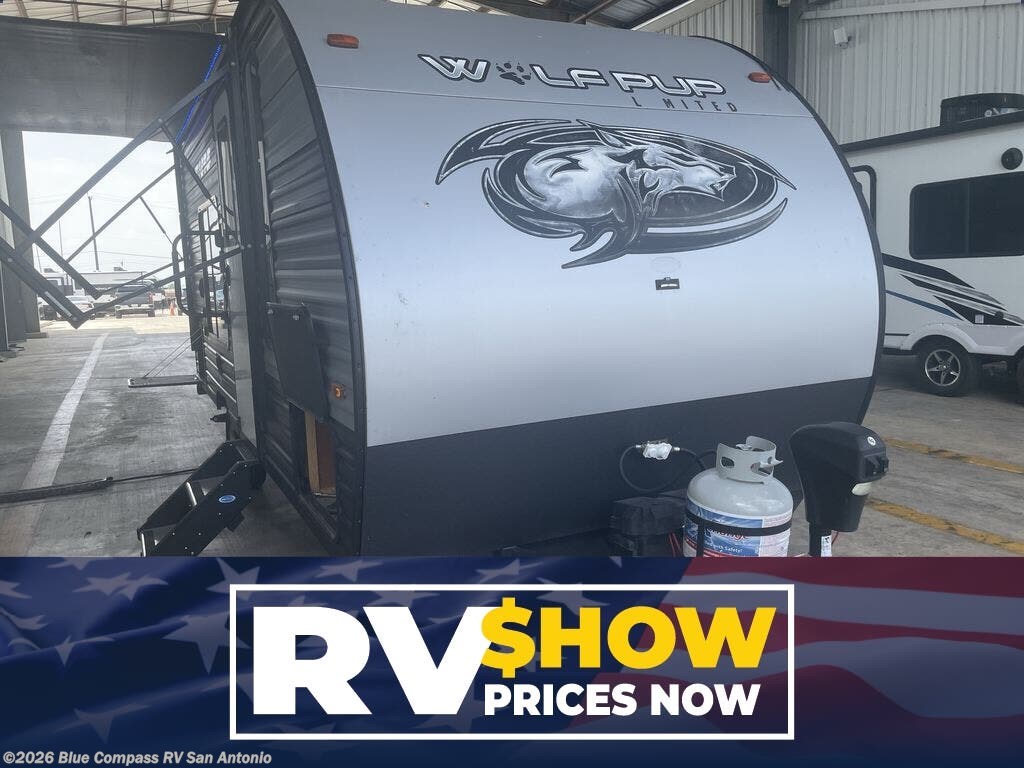 Used 2021 Forest River Cherokee Wolf Pup 16FQ available in San Antonio, Texas
