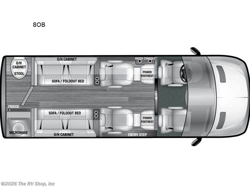 New 2026 OGV Luxury Coach  VCRUISE 8OB available in Baton Rouge, Louisiana