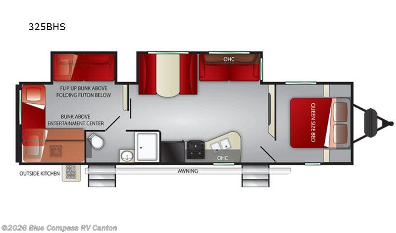 Used 2020 Cruiser RV Shadow Cruiser 325BHS available in Wills Point, Texas
