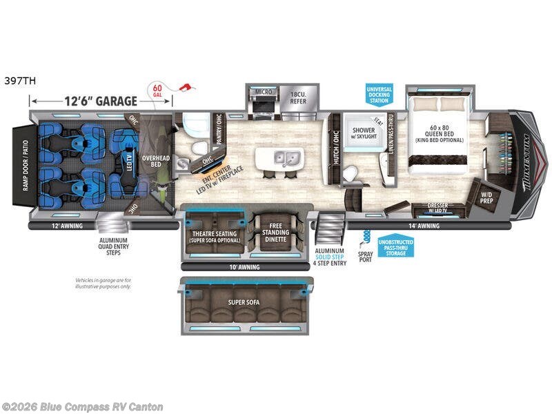 Used 2018 Grand Design Momentum 397TH available in Wills Point, Texas