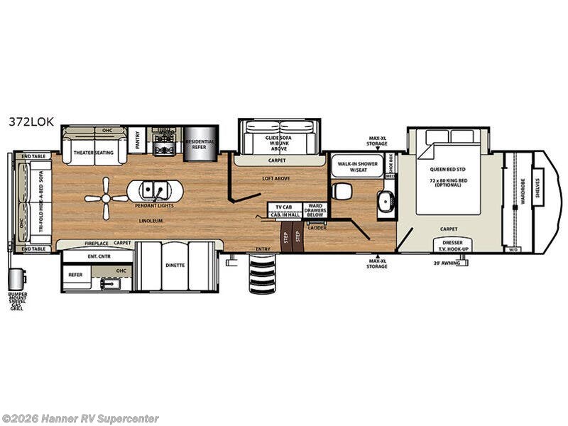 Used 2019 Forest River Sierra 372LOK available in Baird, Texas