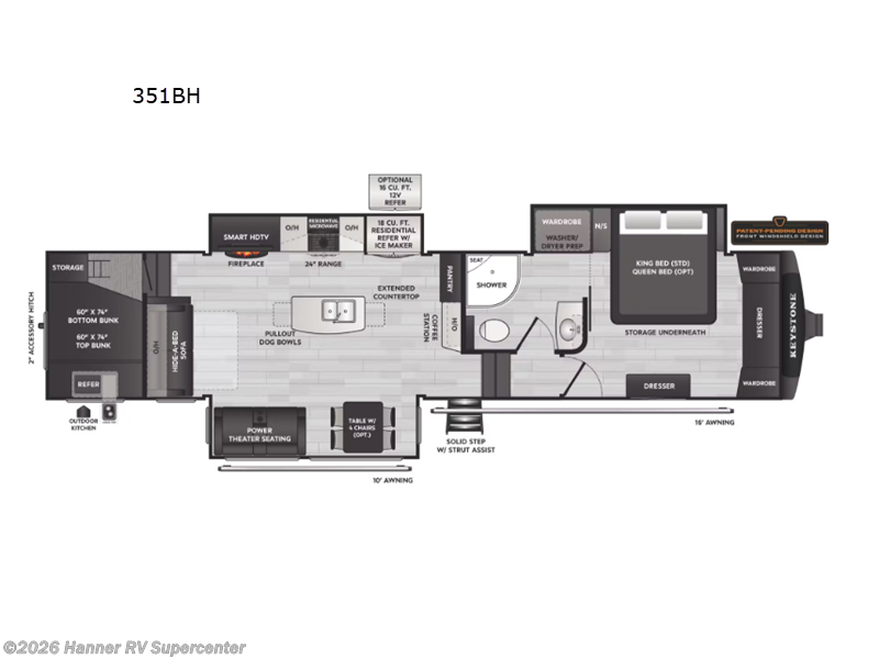 New 2026 Keystone Montana High Country 351BH available in Baird, Texas