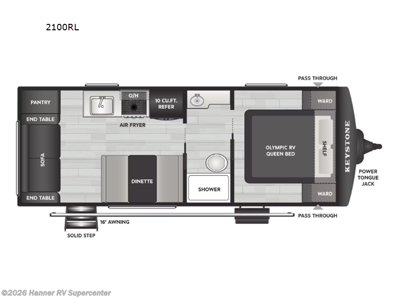 New 2026 Keystone Springdale 2100RL available in Baird, Texas
