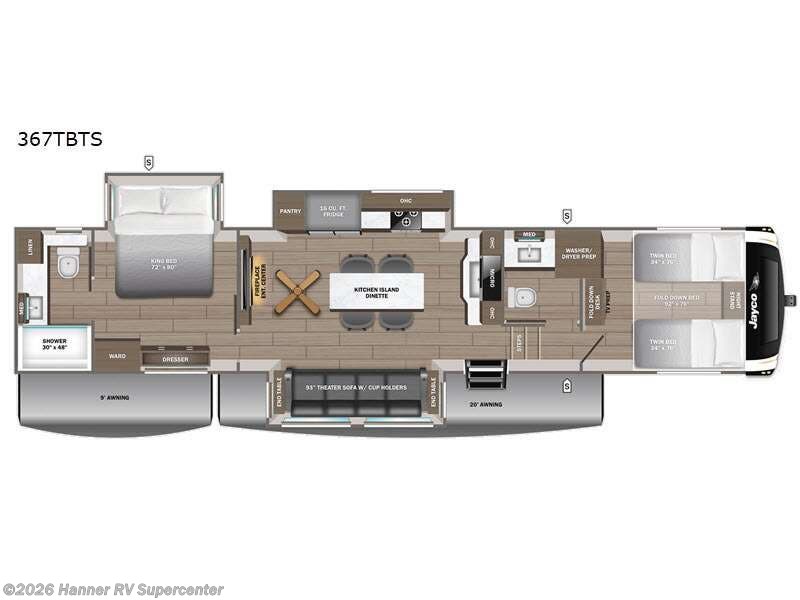 New 2026 Jayco Eagle 367TBTS available in Baird, Texas