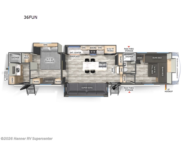 New 2026 Forest River Cardinal 36FUN available in Baird, Texas