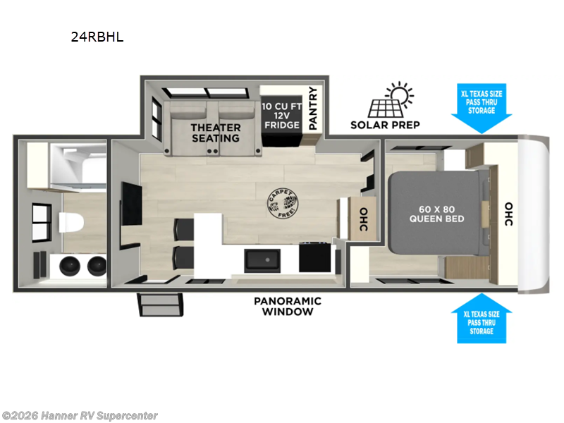 New 2026 Forest River Wildwood Heritage Glen Hyper-Lyte 24RBHL available in Baird, Texas