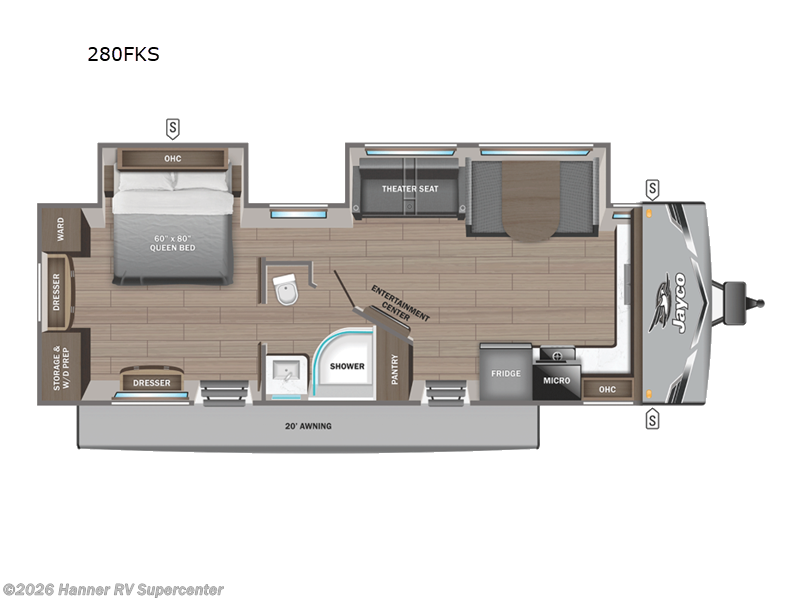New 2026 Jayco Jay Flight SLX 280FKS available in Baird, Texas