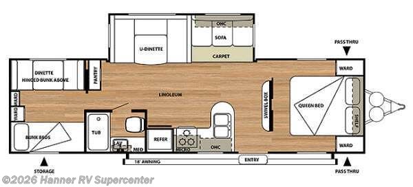 Used 2014 Forest River Salem 30QBSS available in Baird, Texas