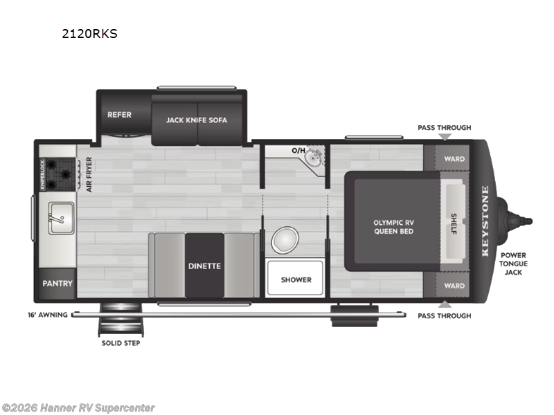New 2026 Keystone Springdale 2120RKS available in Baird, Texas