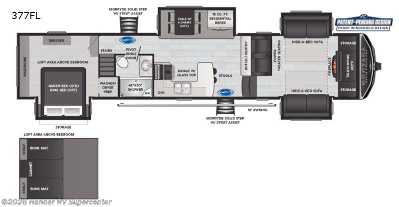 Used 2021 Keystone Montana High Country 377FL available in Baird, Texas