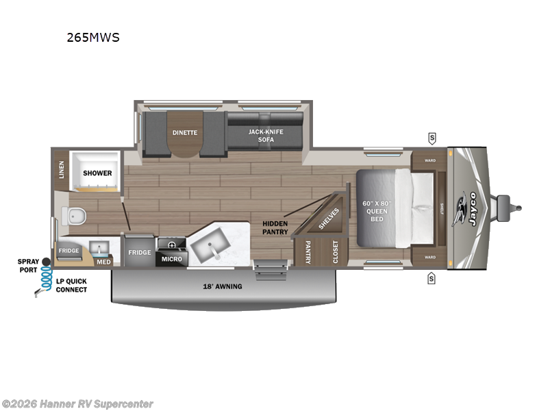New 2027 Jayco Jay Flight 265MWS available in Baird, Texas