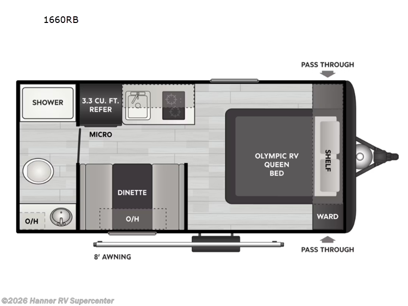 New 2027 Keystone Springdale Mini 1660RB available in Baird, Texas