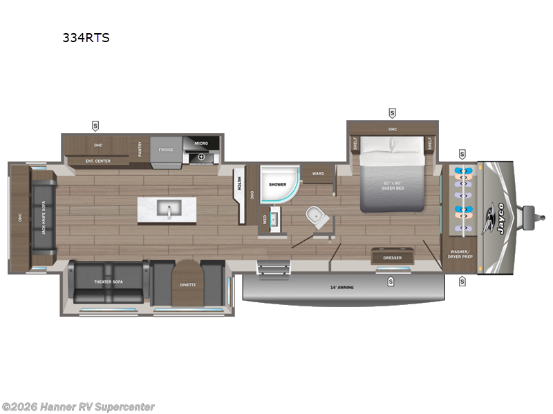 New 2027 Jayco Jay Flight 334RTS available in Baird, Texas