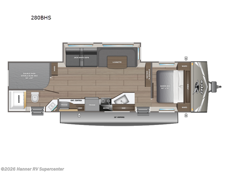 New 2027 Jayco Jay Flight 280BHS available in Baird, Texas