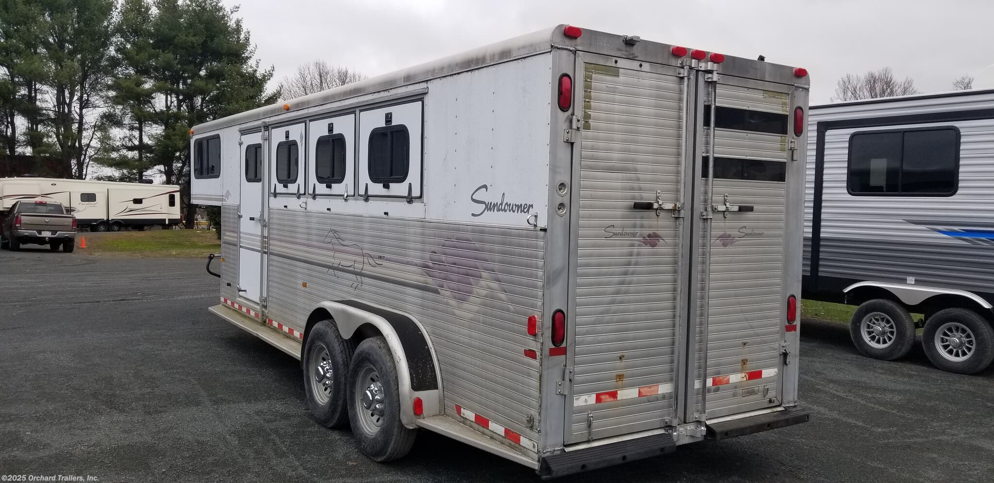 Horse Trailer 1998 Sundowner SunLite 4Horse Slantload TrailersUSA