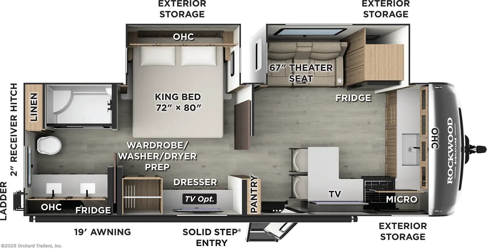 New 2026 Forest River Rockwood Signature 8263MBR available in Whately, Massachusetts
