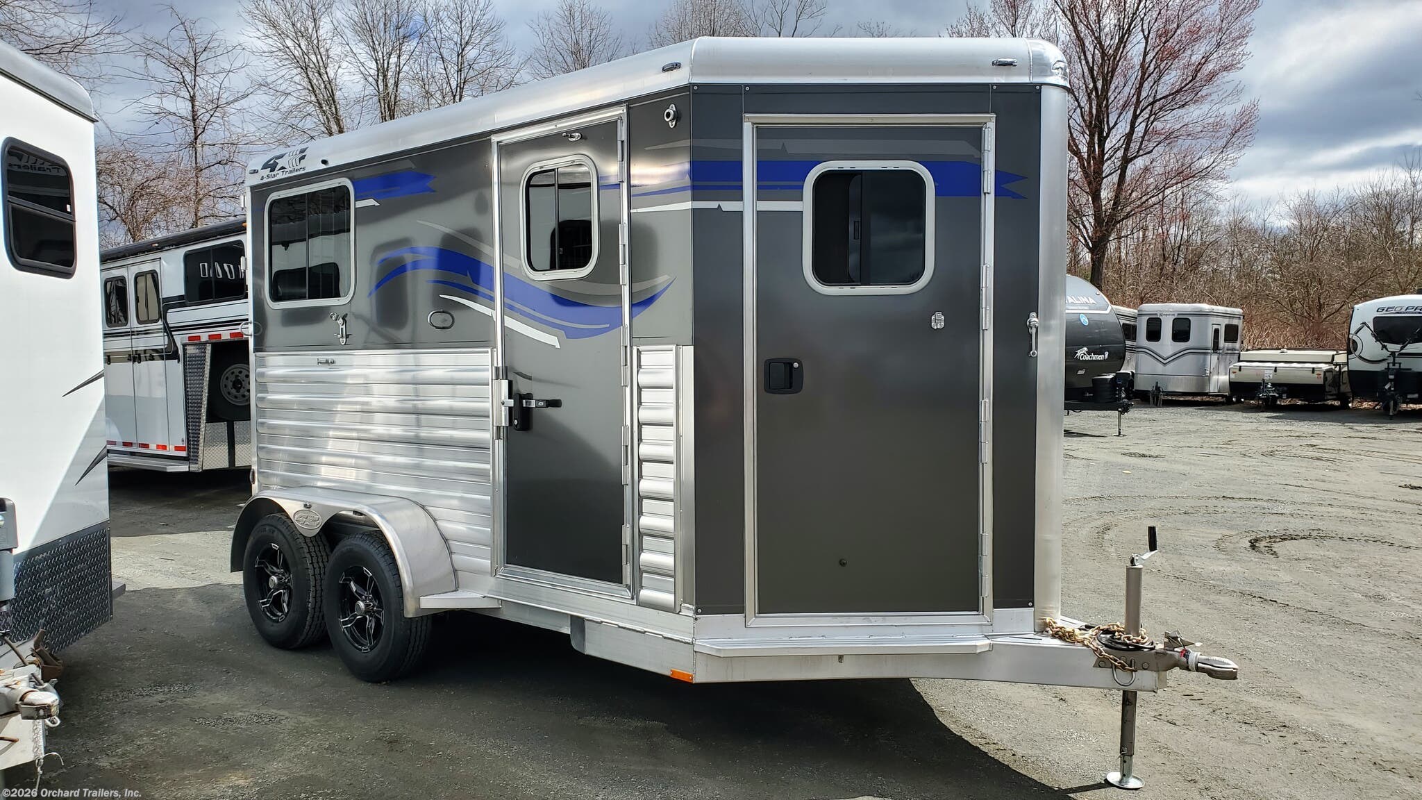 New 2027 4-Star Trailers  2-Horse Bumper-Pull with Dressing Room available in Whately, Massachusetts