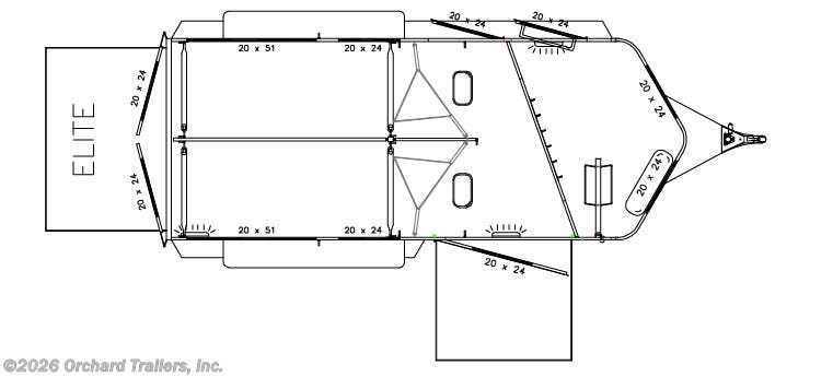 New 2026 Hawk Trailers  Model-133 Elite available in Whately, Massachusetts