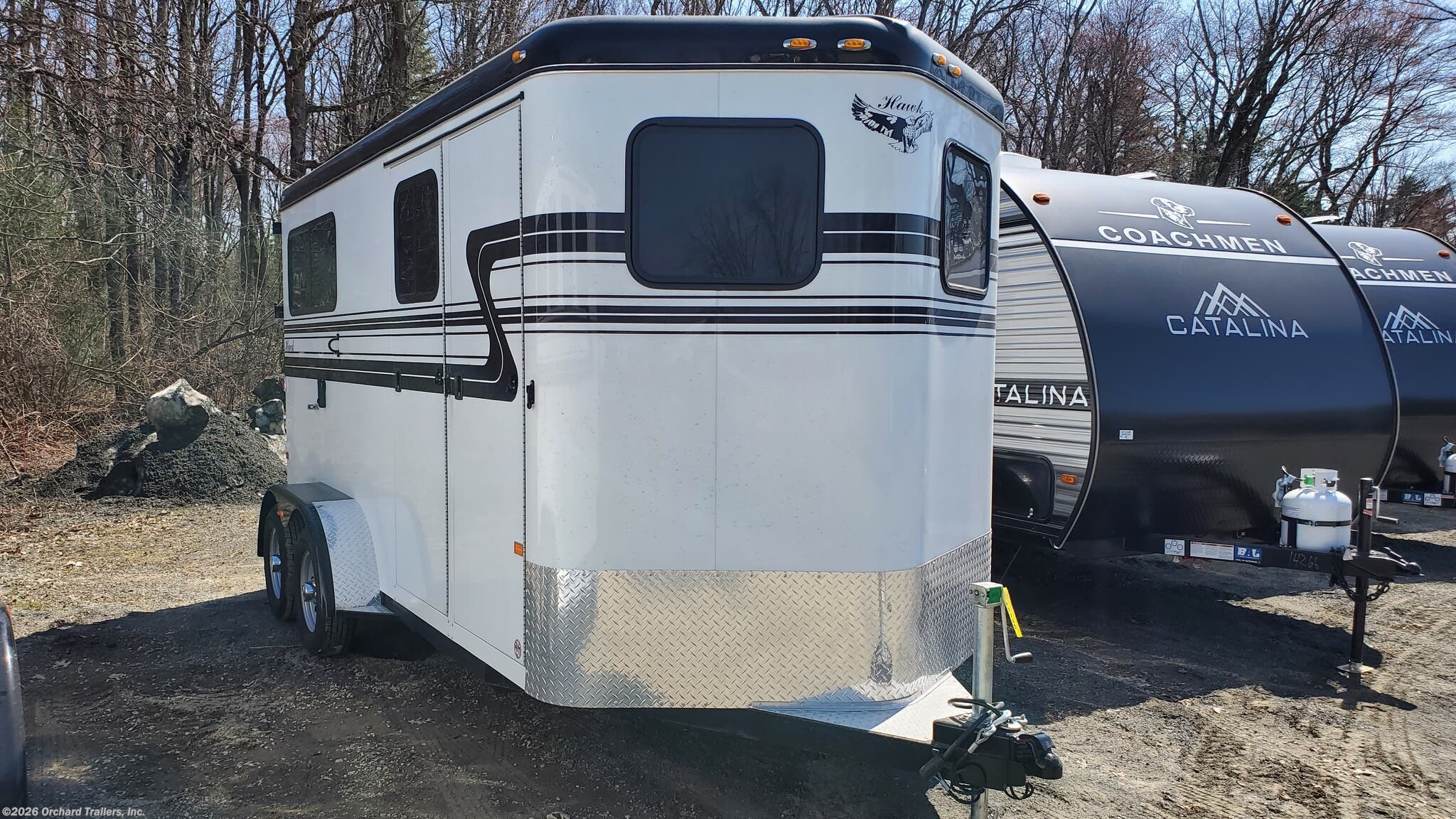 New 2026 Hawk Trailers  Model-132 Custom available in Whately, Massachusetts