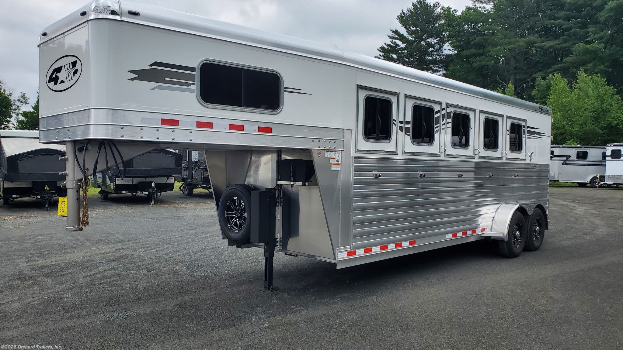 New 2027 4-Star Trailers  Pacesetter 4+1 Slant-Load available in Whately, Massachusetts