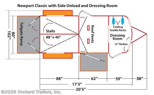 New 2027 Kingston  Newport Lite w/ Dressing Room available in Whately, Massachusetts