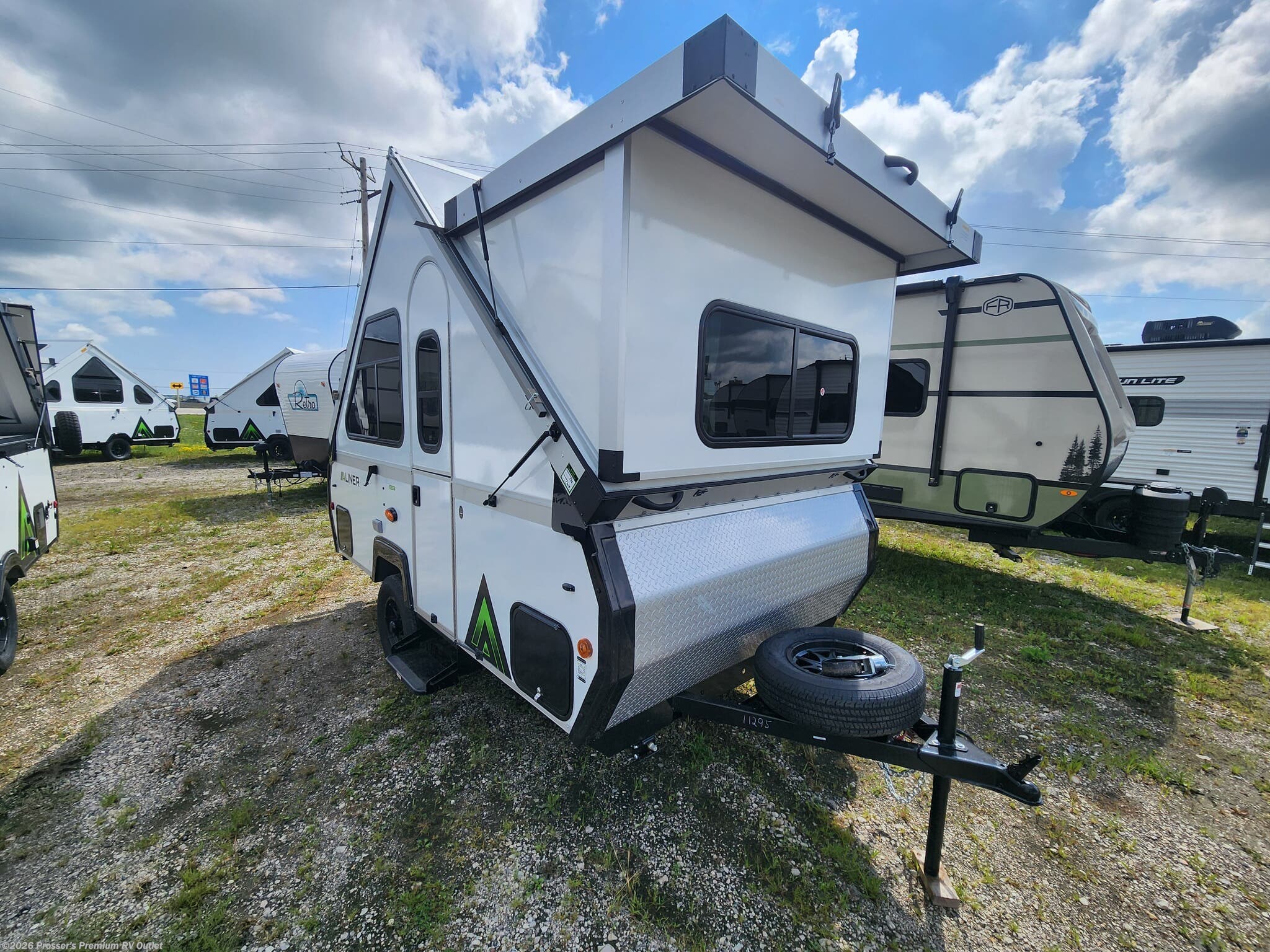 New 2027 Aliner Scout 12 Rear Sofa available in Sturtevant, Wisconsin