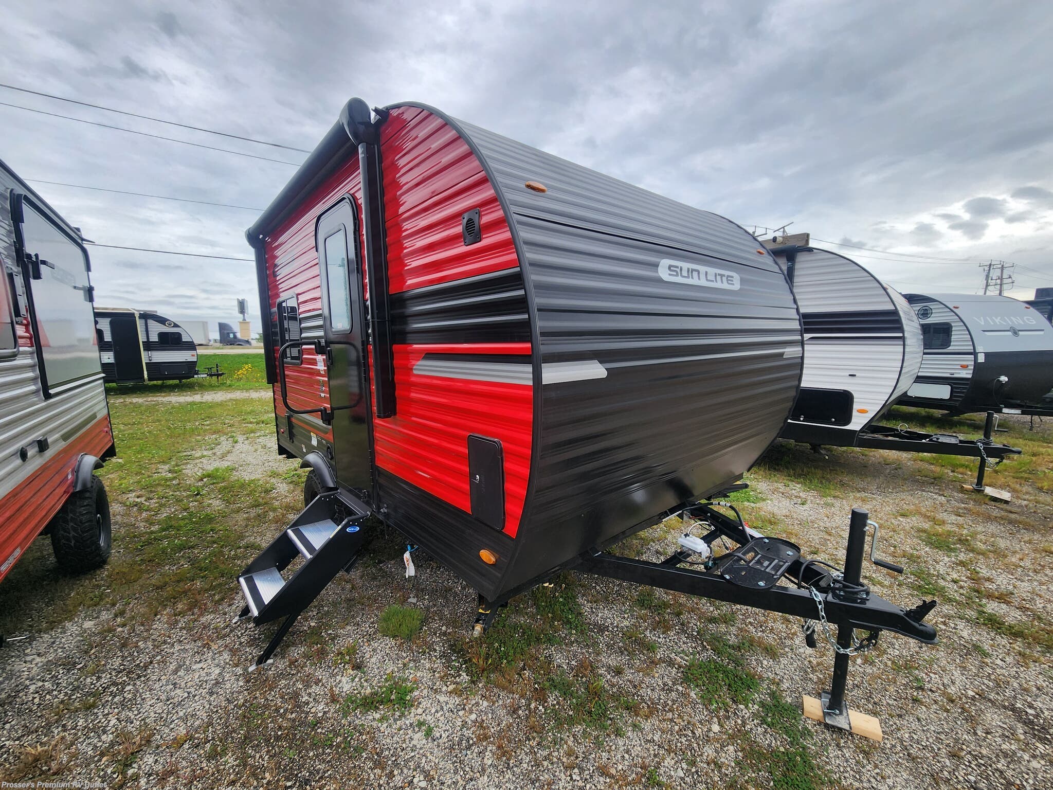New 2027  Sunset Park RV Sun Lite 14THX w/Patio, Rear Awning and Tip-Out by Sunset Park RV from Prosser's Premium RV Outlet in Sturtevant, WI