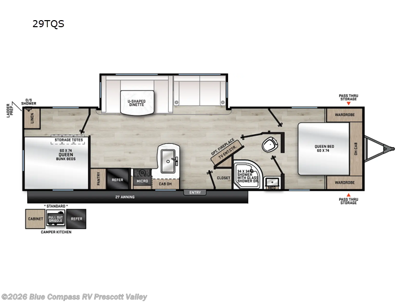 New 2025 Forest River Aurora 29TQS available in Prescott Valley, Arizona