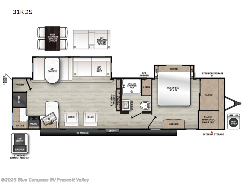 New 2025 Forest River Aurora 31KDS available in Prescott Valley, Arizona